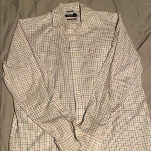 Nautica Wrinkle Resistant Long Sleeve Button Down